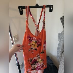 Size large maurices floral tank